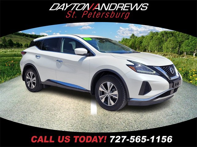 Certified Used 2022 Pearl White Tricoat Nissan S image 1