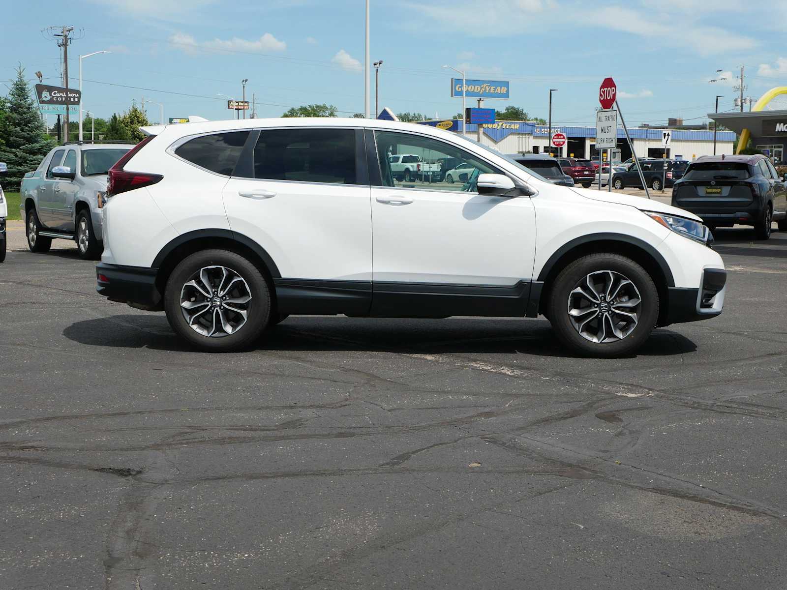 Used 2020 Honda CR-V EX-L with VIN 2HKRW2H81LH690330 for sale in Brainerd, Minnesota