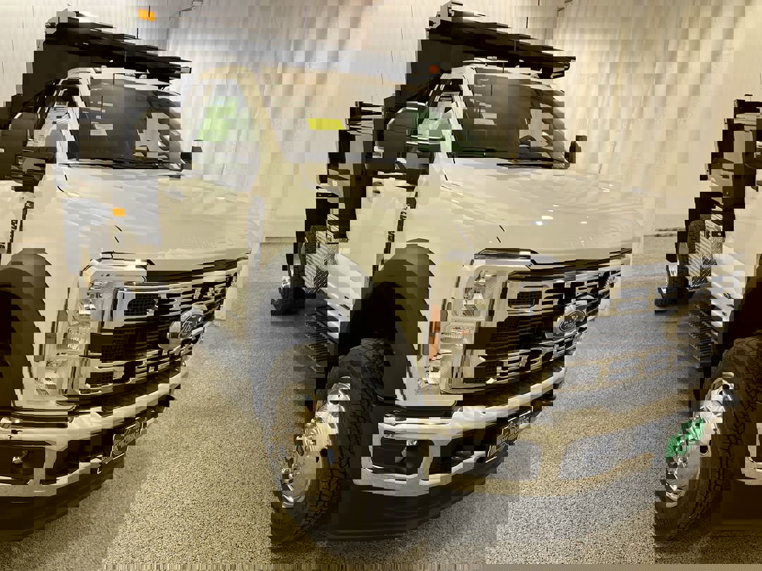 New 2024 Oxford White Ford XL Dump Body image 1