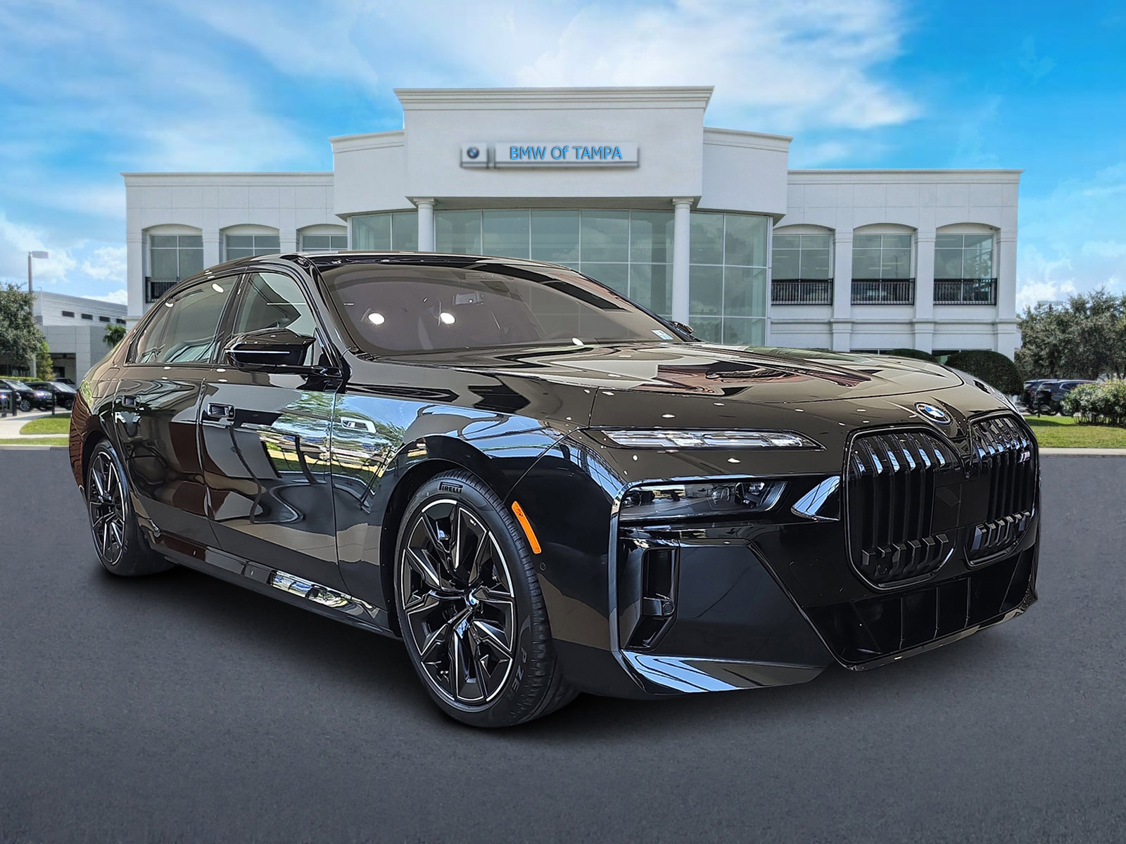 New 2025 Black Sapphire Metallic BMW M70 image 1