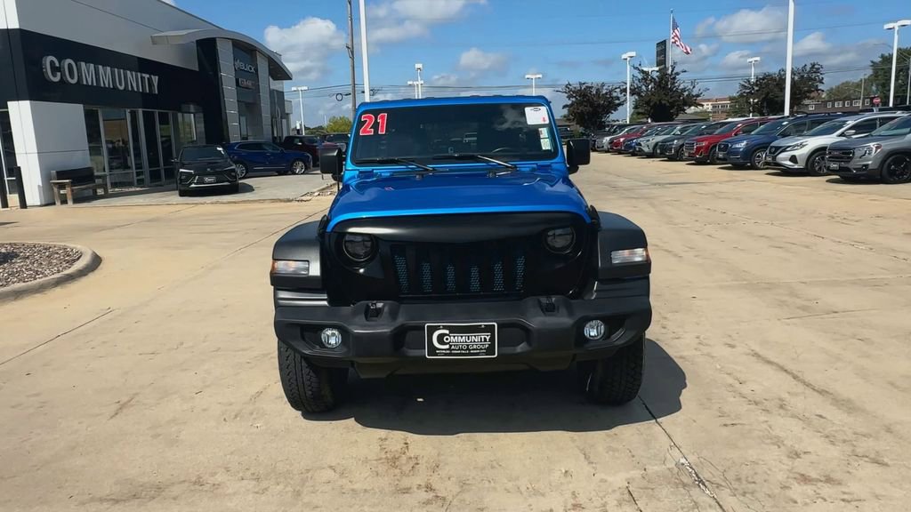 2021 Jeep Wrangler Unlimited Sport S photo 3