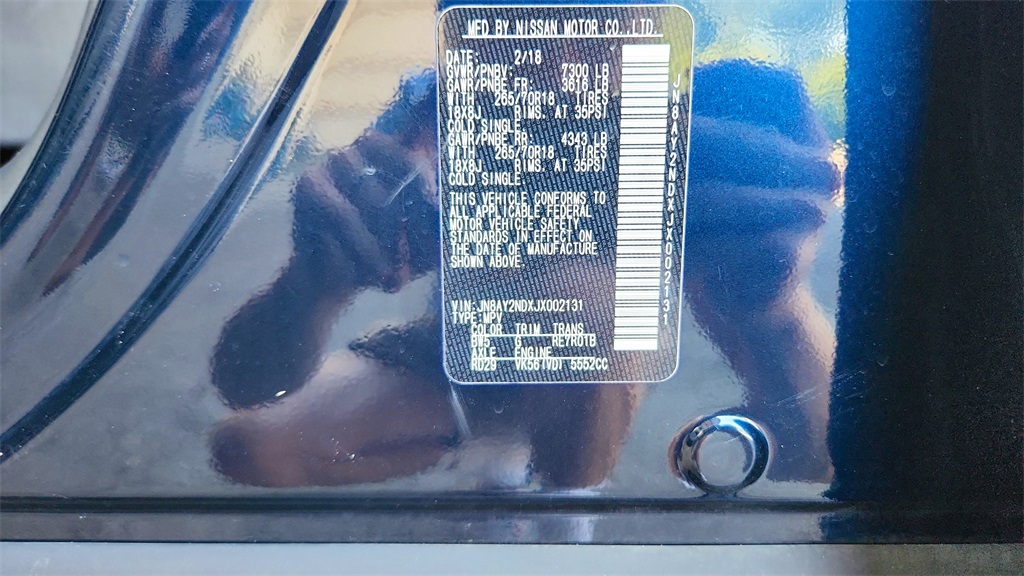 2018 Nissan Armada SV photo 30