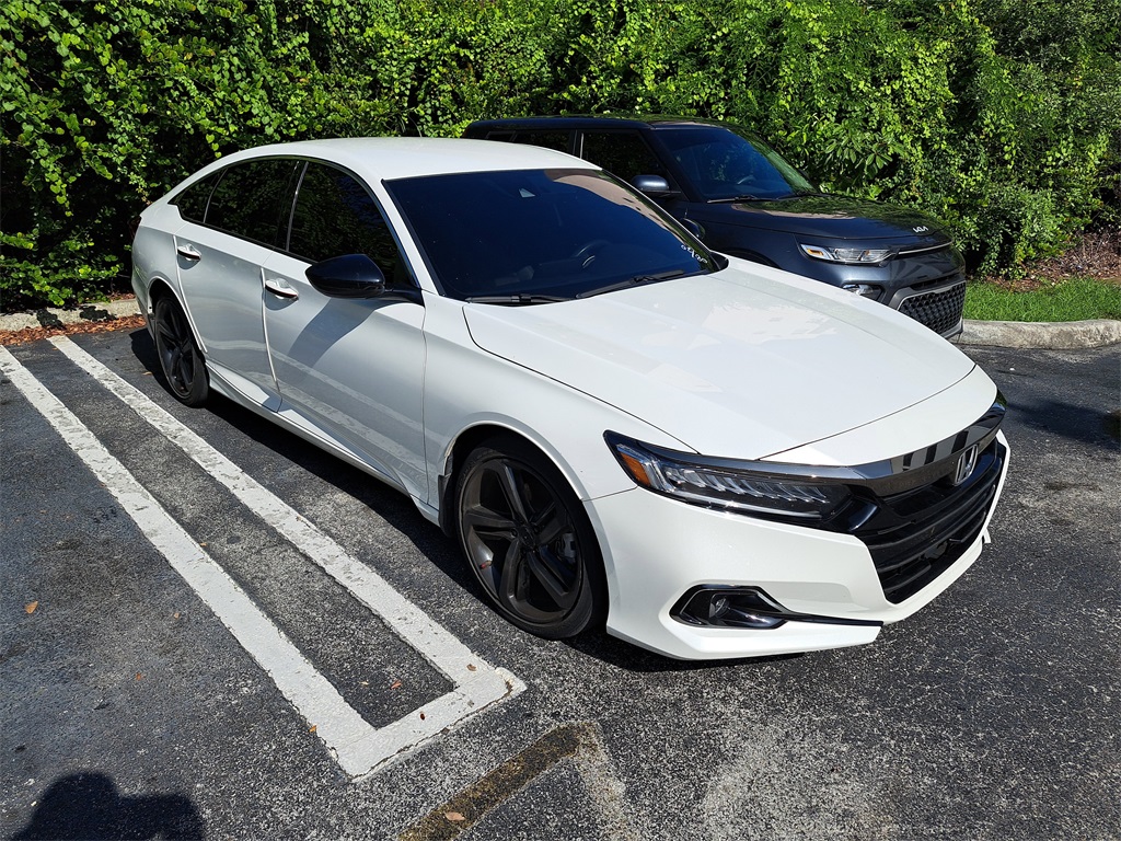 Certified 2022 Honda Accord Sport with VIN 1HGCV1F34NA068939 for sale in Kansas City