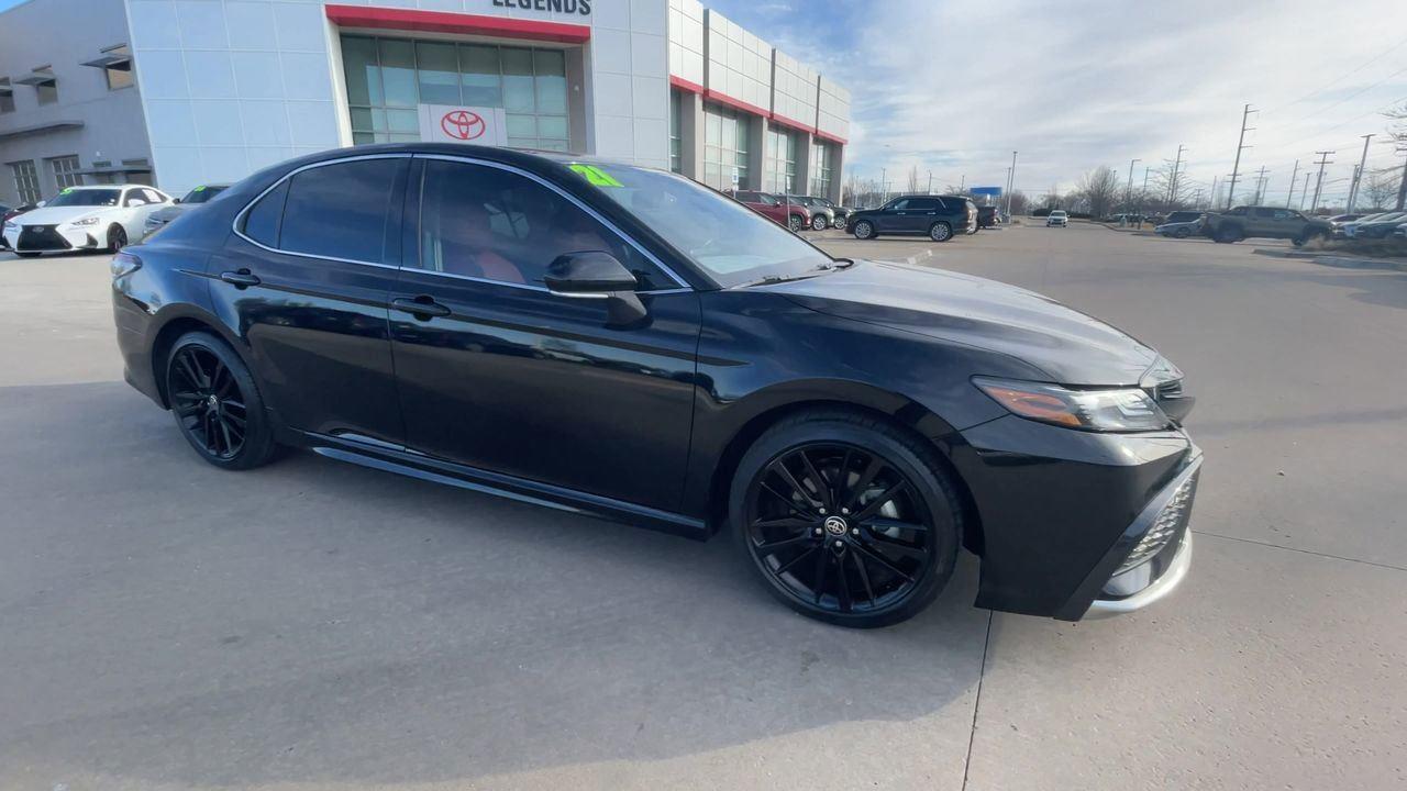 Certified 2021 Toyota Camry XSE with VIN 4T1K61AK9MU453573 for sale in Kansas City