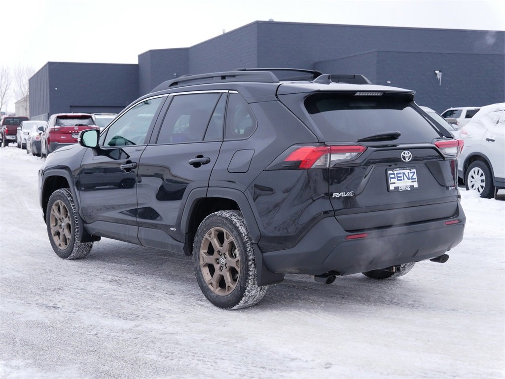 Used 2025 Toyota RAV4 Woodland Edition with VIN 2T3UWRFV7SW257579 for sale in Rochester, Minnesota