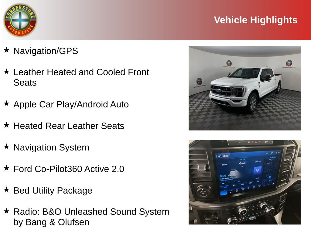 Used 2022 Ford F-150 Platinum with VIN 1FTFW1E8XNFB14959 for sale in Elk River, Minnesota