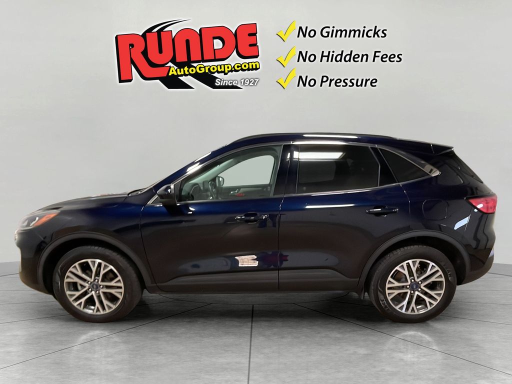 Used 2021 Ford Escape SEL with VIN 1FMCU9CZ2MUA40073 for sale in Manchester, IA