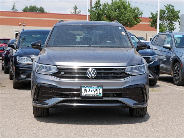 Certified 2022 Volkswagen Tiguan SE R-LINE BLACK with VIN 3VV8B7AX7NM115878 for sale in Inver Grove Heights, Minnesota