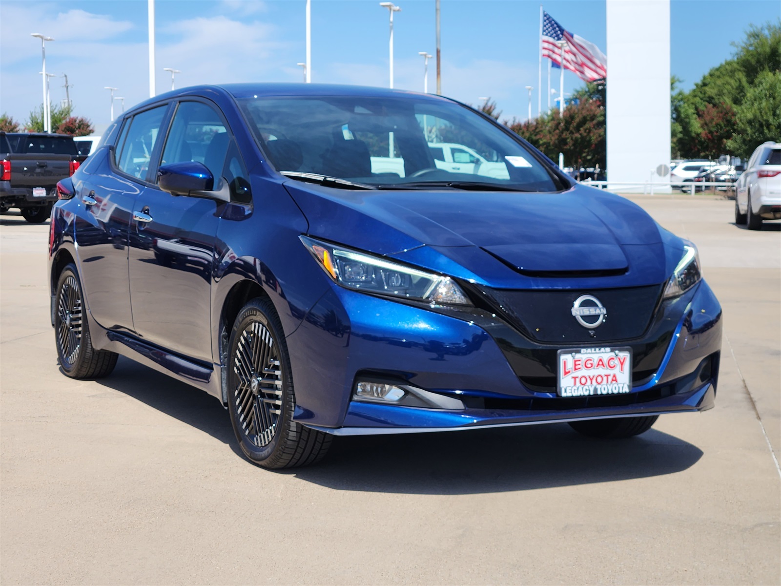 Used 2024 Nissan LEAF SV PLUS with VIN 1N4CZ1CV0RC551949 for sale in Dallas, TX