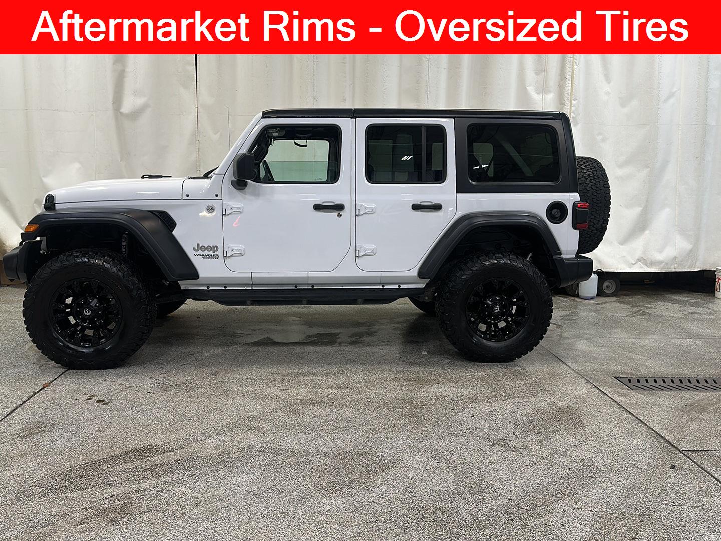 Used 2018 Jeep All-New Wrangler Unlimited Sport S with VIN 1C4HJXDG2JW316935 for sale in Waconia, Minnesota