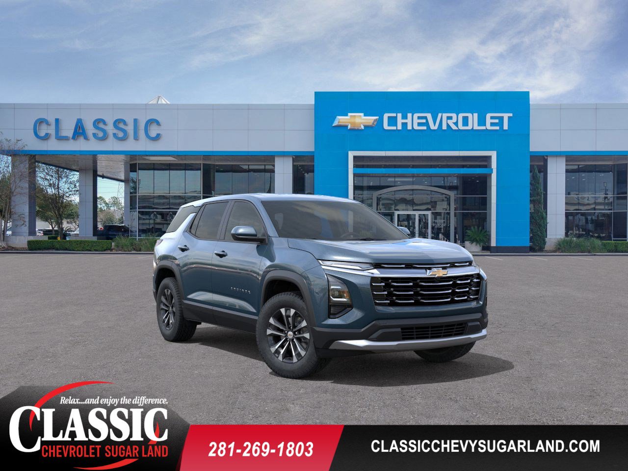 2026 Chevrolet Equinox LT Blue at Classic Elite Chevrolet Hwy 6