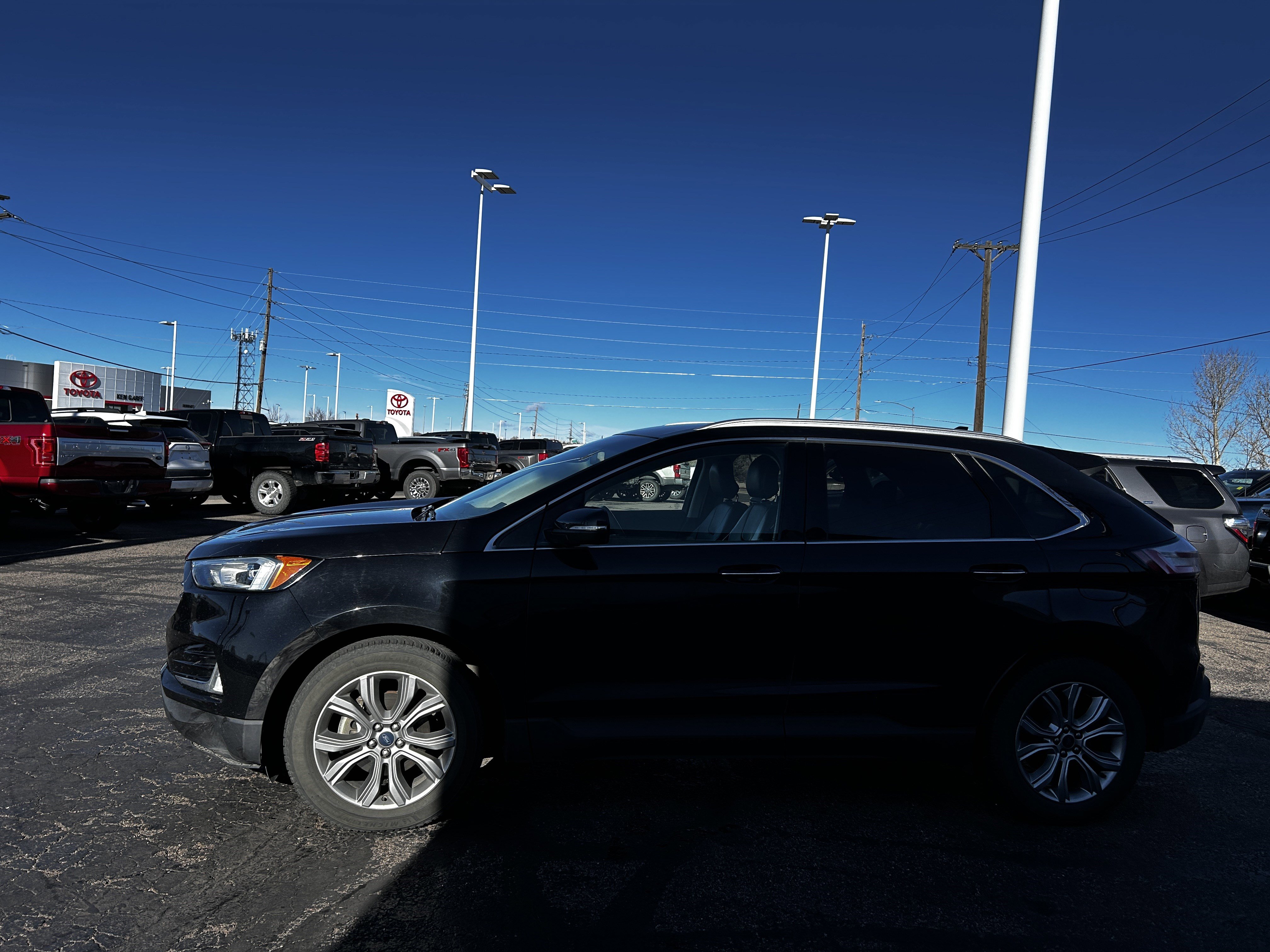 Used 2019 Ford Edge Titanium with VIN 2FMPK3K99KBB62549 for sale in Cheyenne, WY