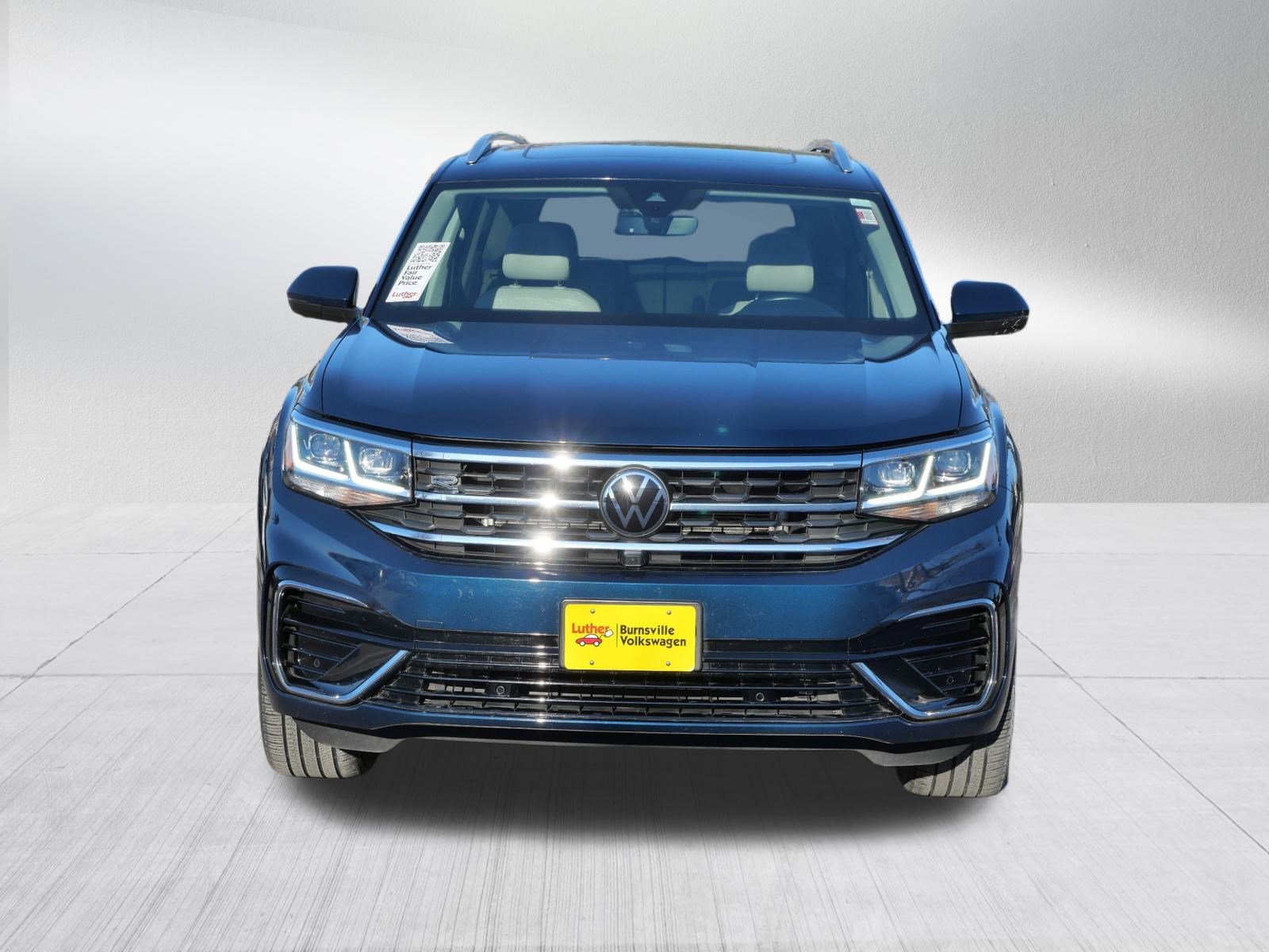 Certified 2023 Volkswagen Atlas SEL Premium R-Line with VIN 1V2FR2CA8PC518686 for sale in Burnsville, Minnesota