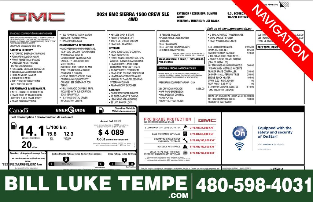 2024 GMC Sierra SLE's photo