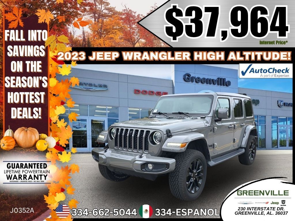 2023 Jeep Wrangler 4-Door High Altitude
