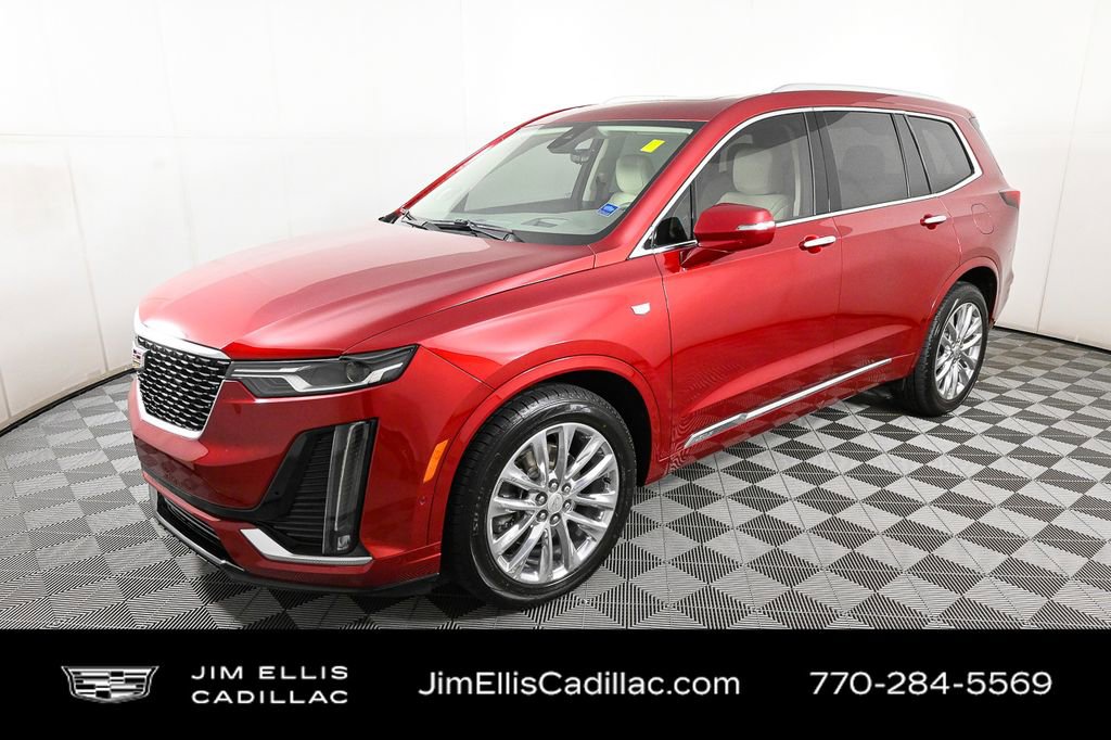 Certified Used 2022 Infrared Tintcoat Cadillac Premium Luxury image 1