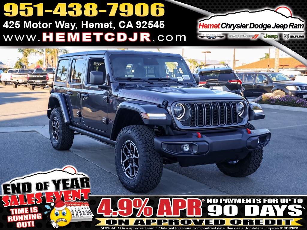 2026 Jeep Wrangler 4-Door Rubicon's photo