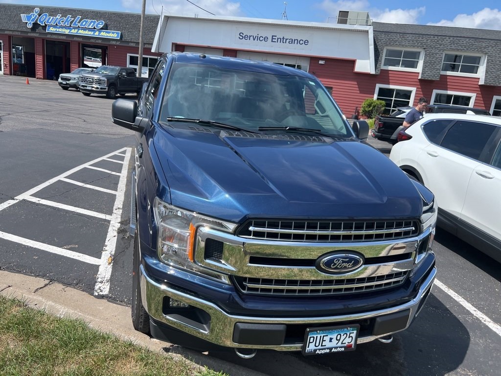 Certified 2018 Ford F-150 XLT with VIN 1FTEX1EP9JKE14574 for sale in White Bear Lake, Minnesota