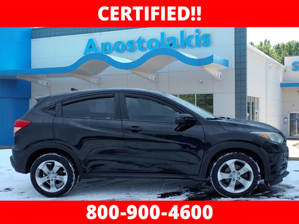 Certified 2016 Honda HR-V EX with VIN 3CZRU6H59GM760850 for sale in Cortland, OH