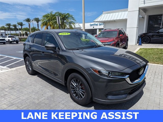 Used 2019 Mazda CX-5 Touring with VIN JM3KFACM1K0548207 for sale in Lauderhill, FL