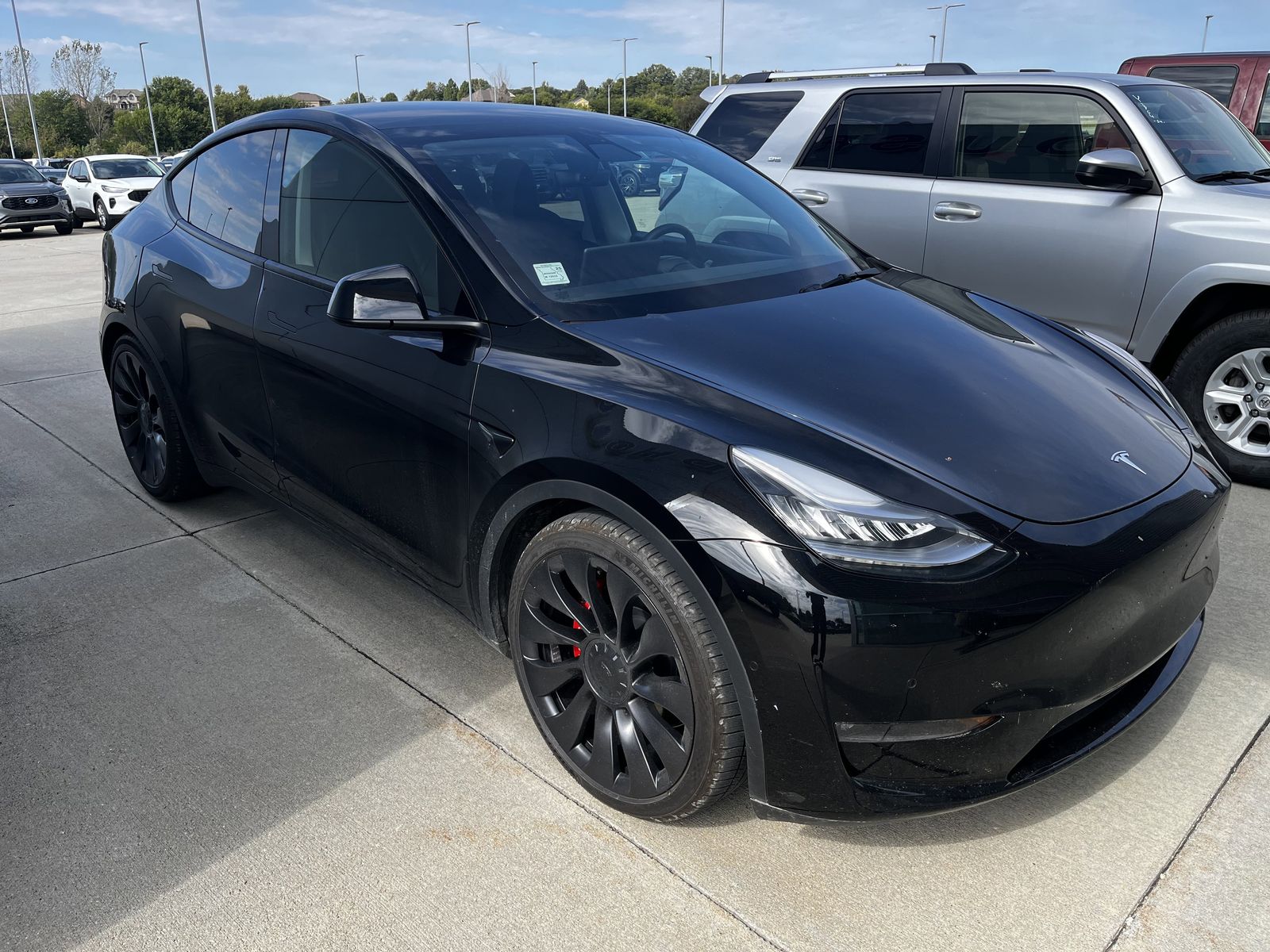Used 2021 Tesla Model Y Performance with VIN 5YJYGDEF3MF079075 for sale in Plattsmouth, NE