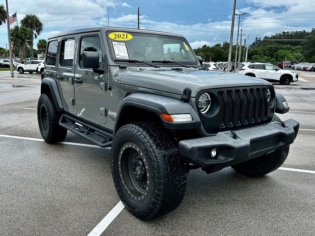 2021 Jeep Wrangler Unlimited Sport S photo 2
