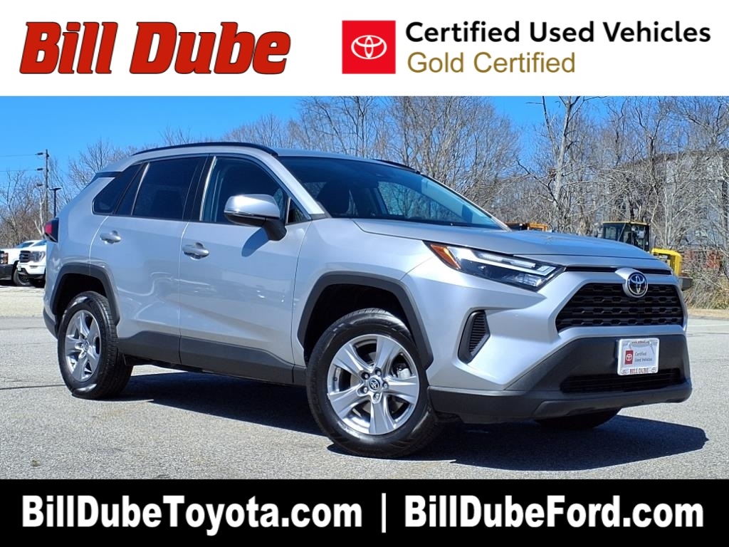 Certified Used 2022 Silver Toyota XLE image 1
