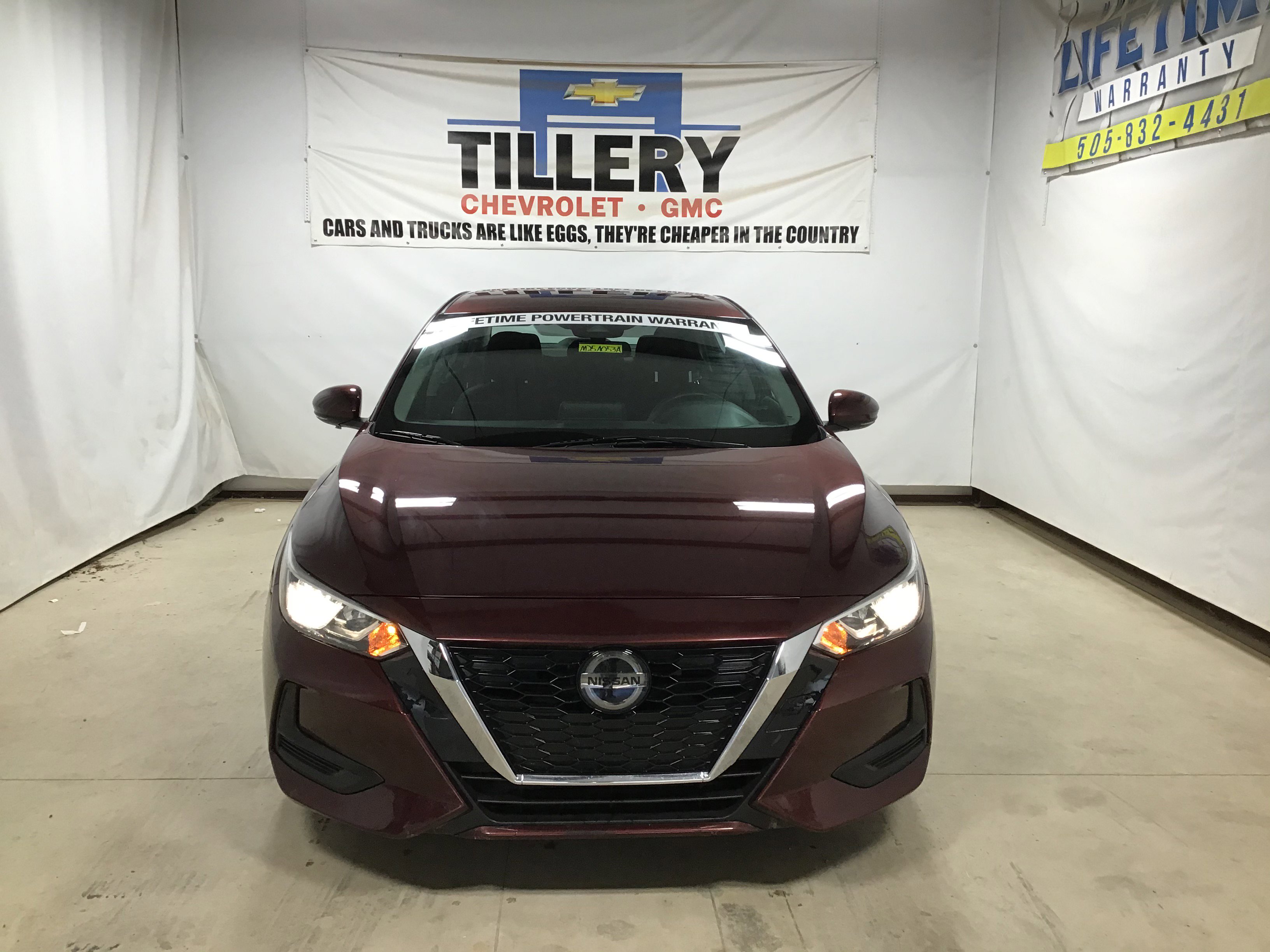 Used 2020 Nissan Sentra SV with VIN 3N1AB8CV9LY226202 for sale in Moriarty, NM