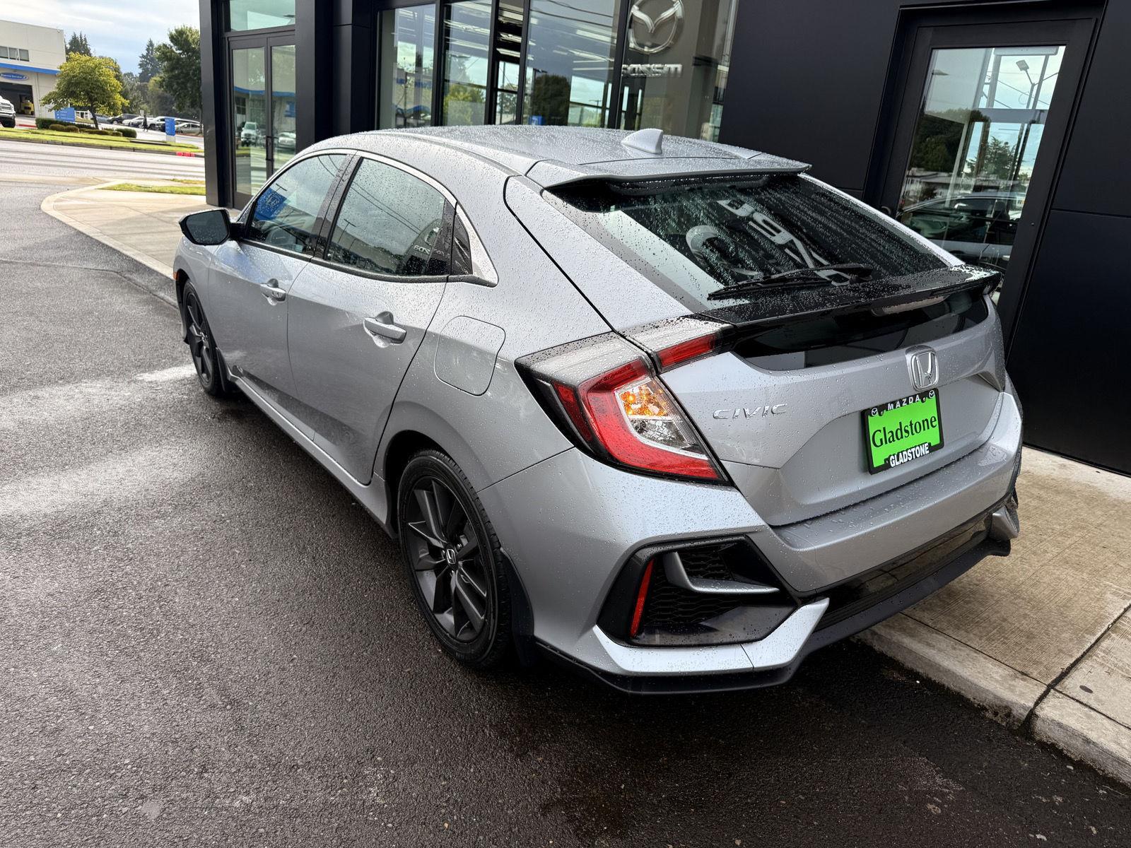 2020 Honda Civic Hatchback EX photo 4