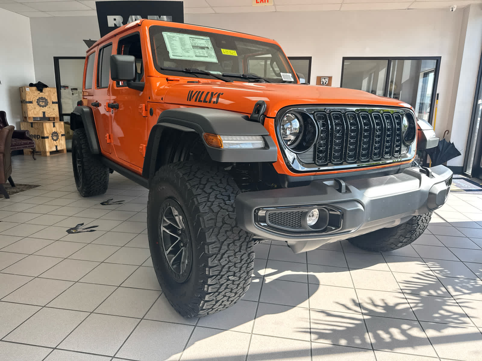 2025 Jeep Wrangler Willys photo 3