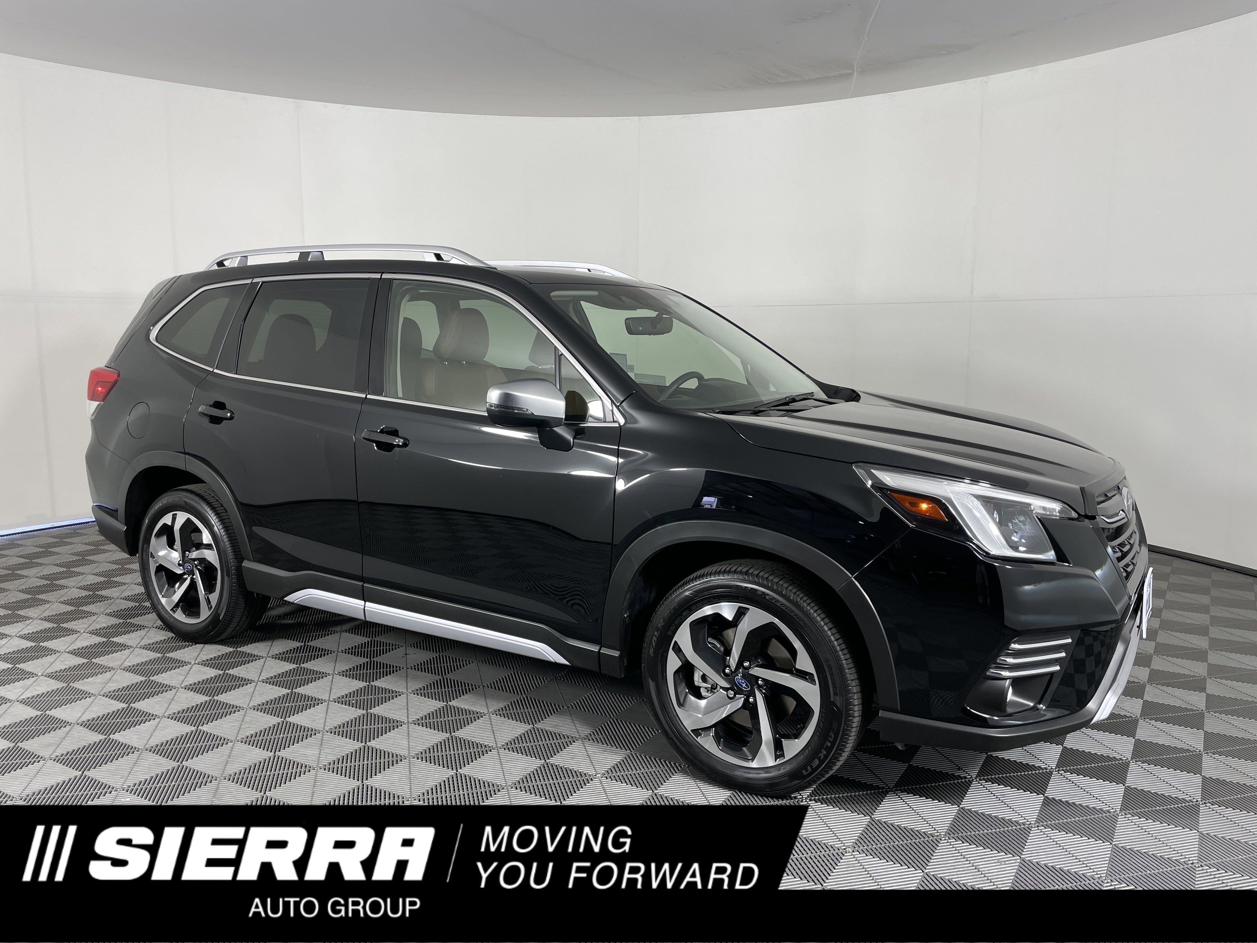 Used 2024 Crystal Black Silica Subaru Touring image 1