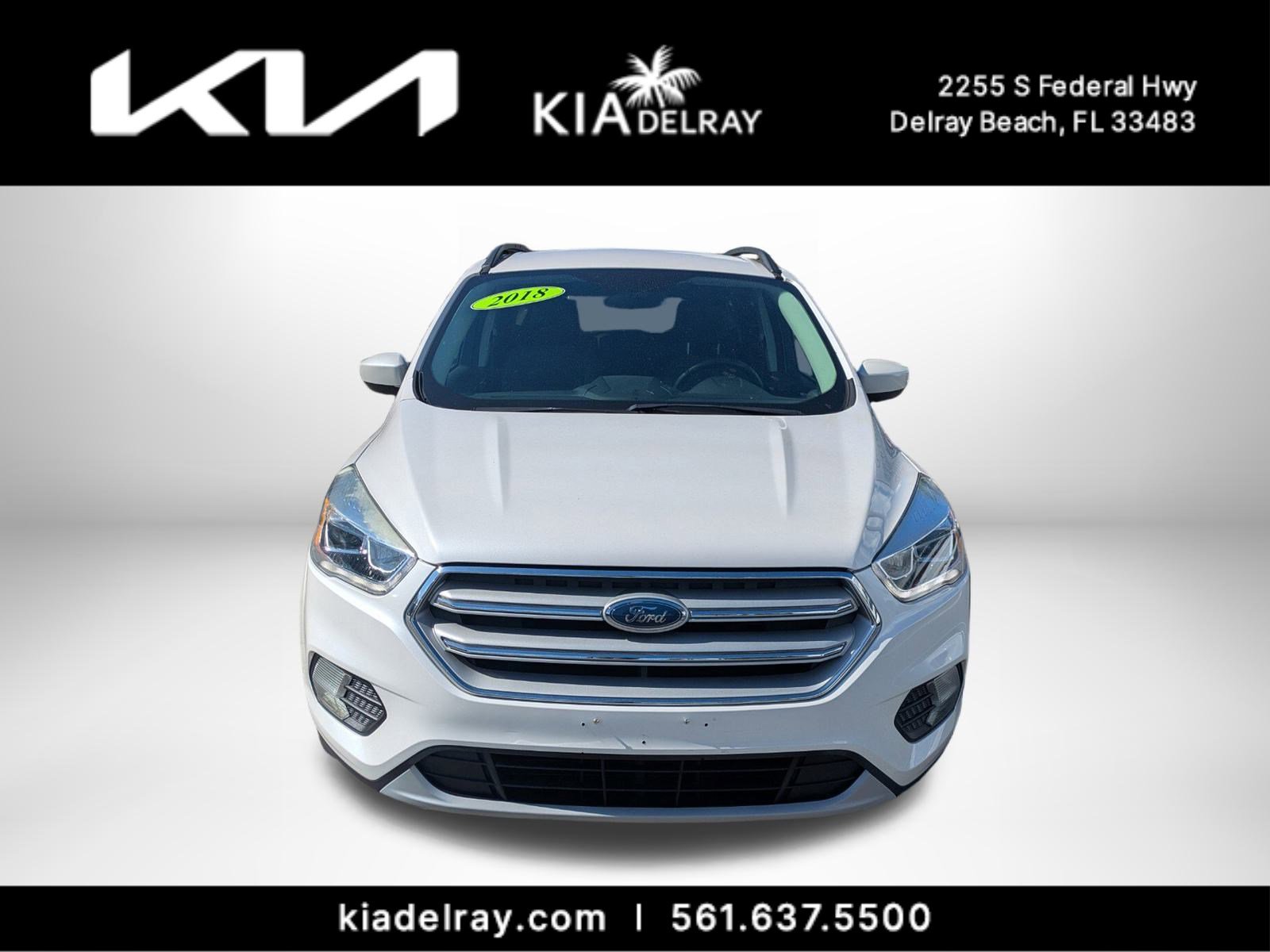 Used 2018 Ford Escape SEL with VIN 1FMCU9HD9JUC98860 for sale in Delray Beach, FL