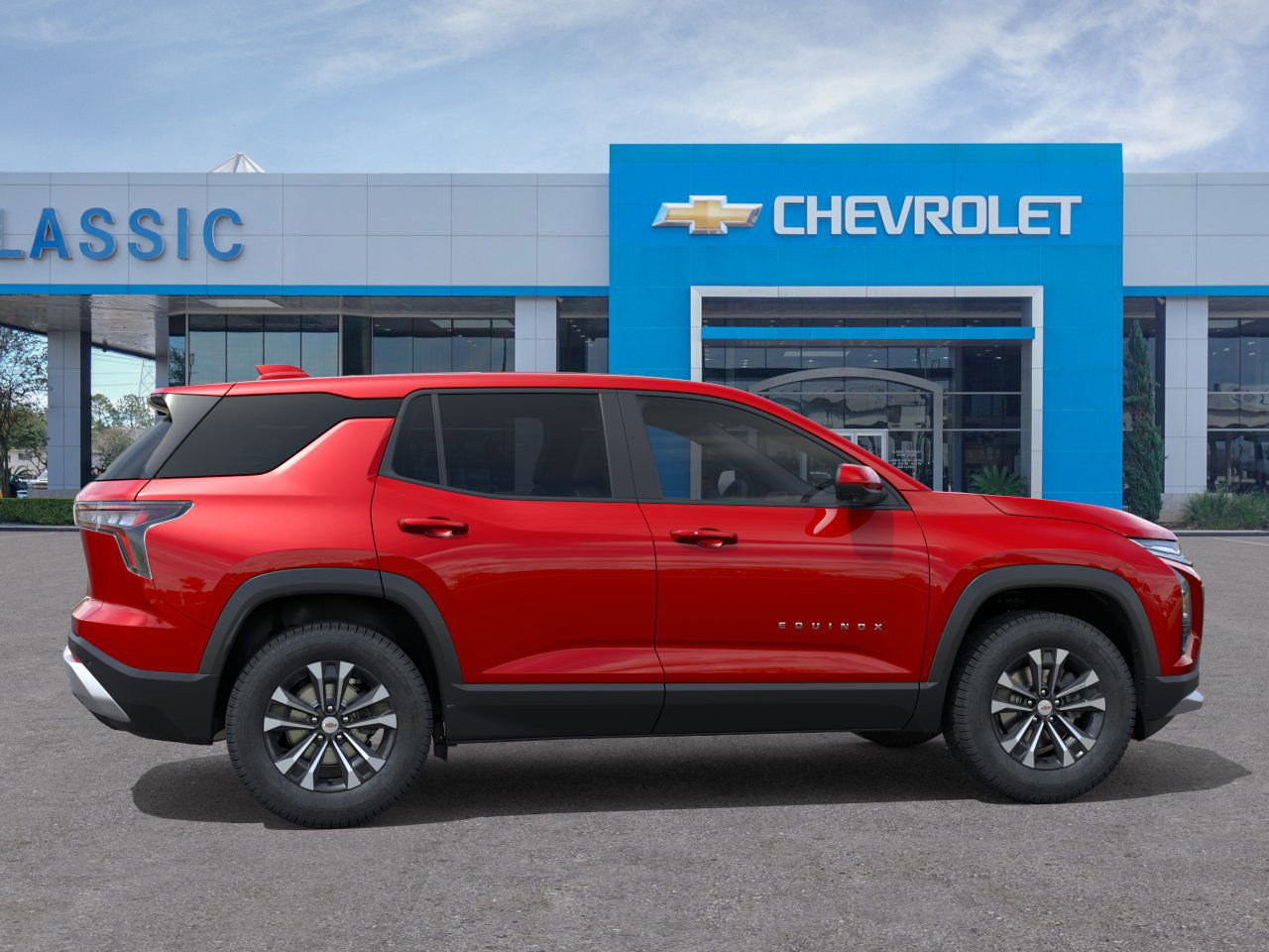 2026 Chevrolet Equinox LT Red at Classic Elite Chevrolet Hwy 6