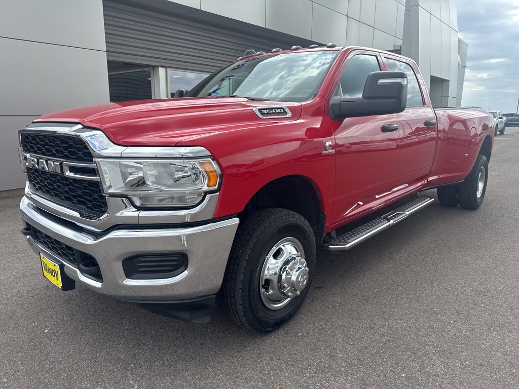 Used 2023 Flame Red Clearcoat Ram Tradesman image 1