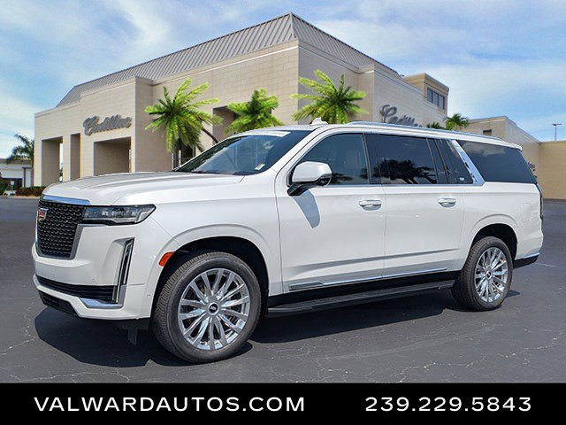 Certified Used 2022 Crystal White Tricoat Cadillac Premium Luxury image 1