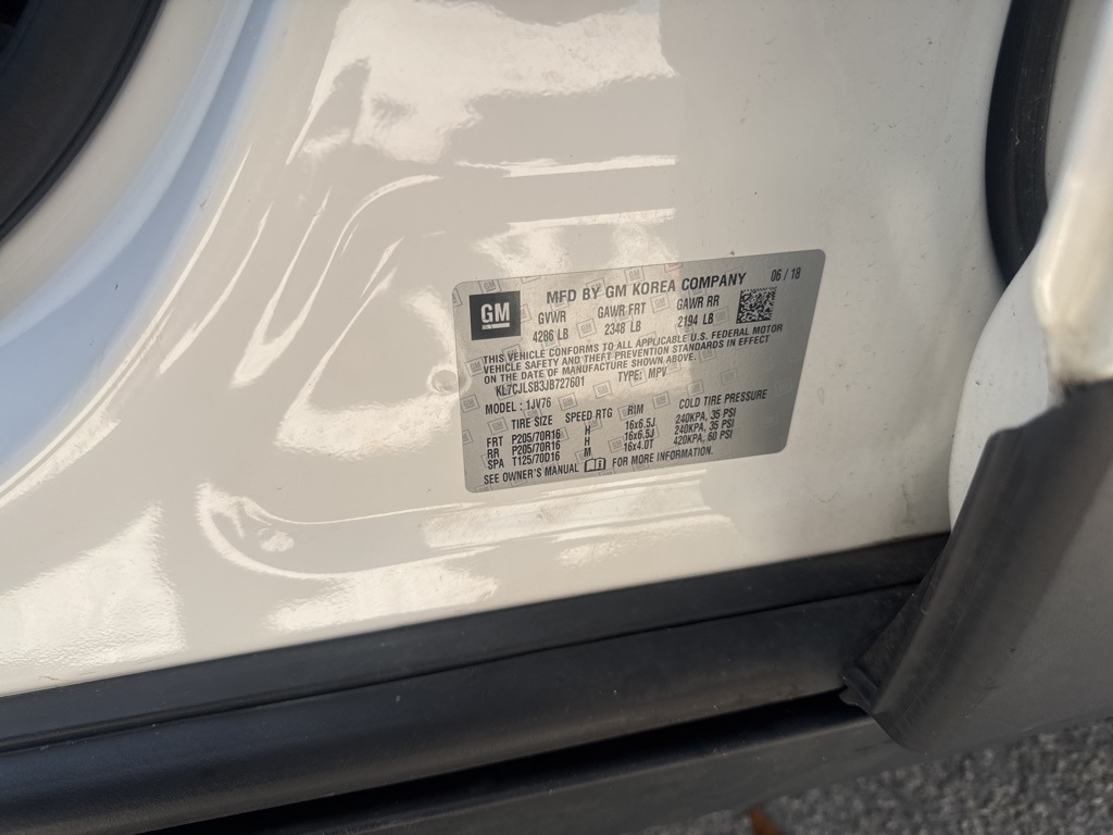 2018 Chevrolet Trax LT photo 19