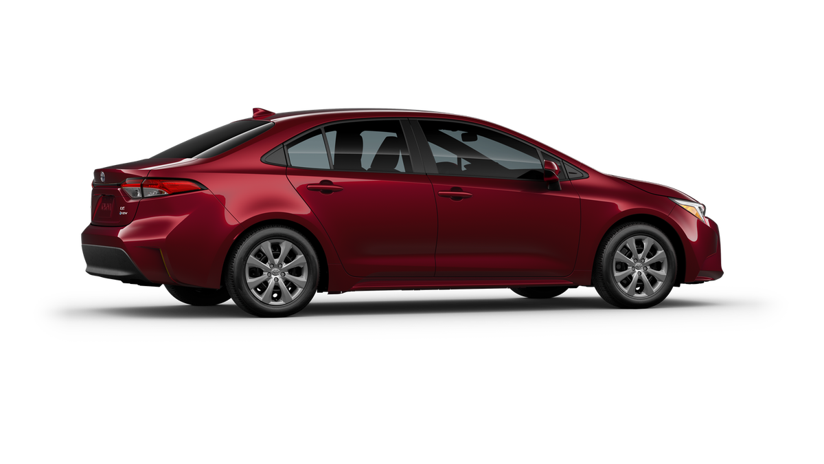 New 2025 Ruby Flare Pearl [extra_cost_color] Toyota Hybrid LE image 11