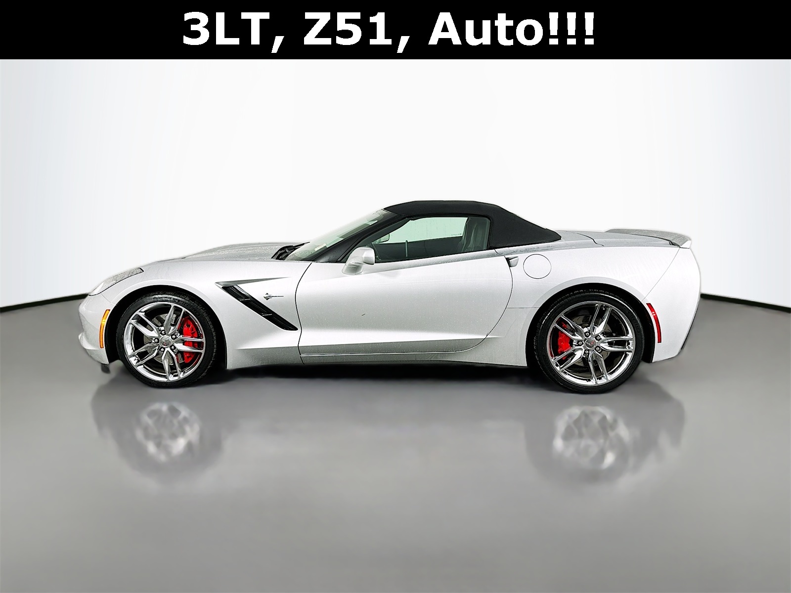 2014 Chevrolet Corvette Stingray Z51 Convertible 3LT photo 4