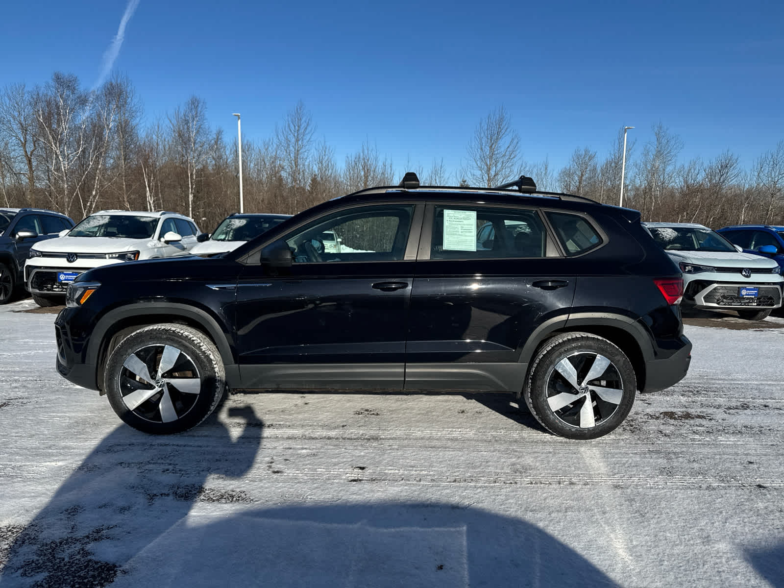 Certified 2023 Volkswagen Taos S with VIN 3VVMX7B28PM362932 for sale in Hermantown, Minnesota