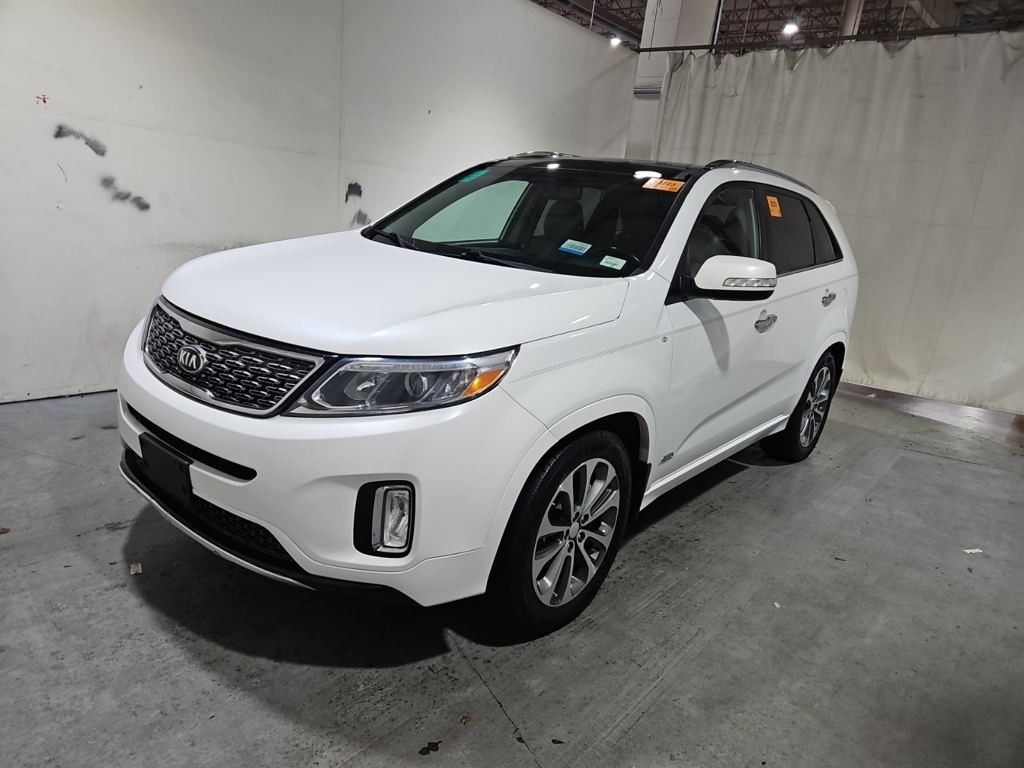 Used 2014 Kia Sorento SX with VIN 5XYKWDA76EG547155 for sale in Marion, IA