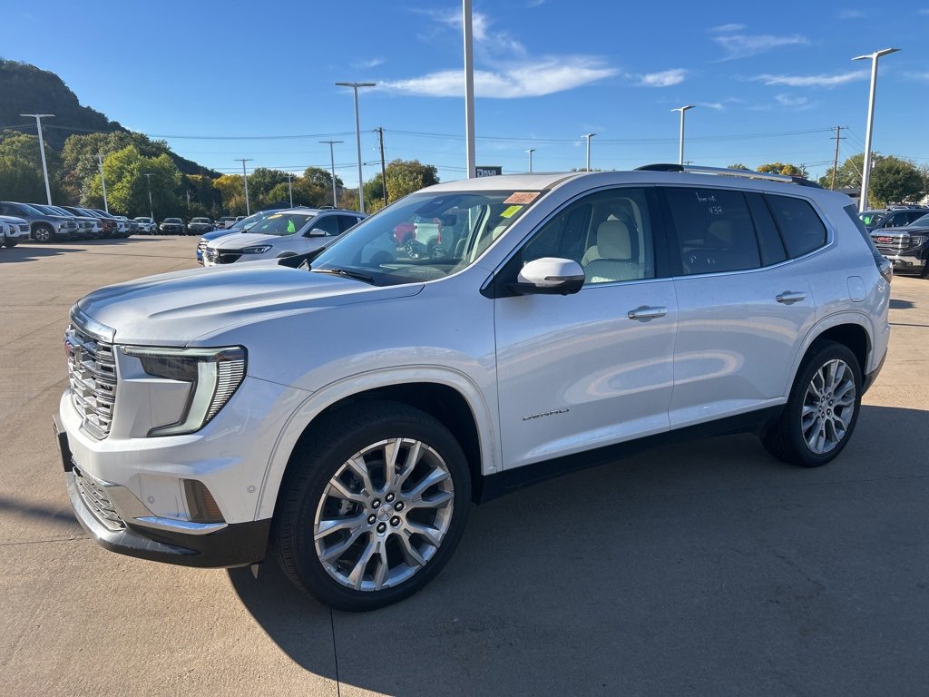 Used 2025 GMC Acadia Denali with VIN 1GKENRRS5SJ216802 for sale in Winona, Minnesota