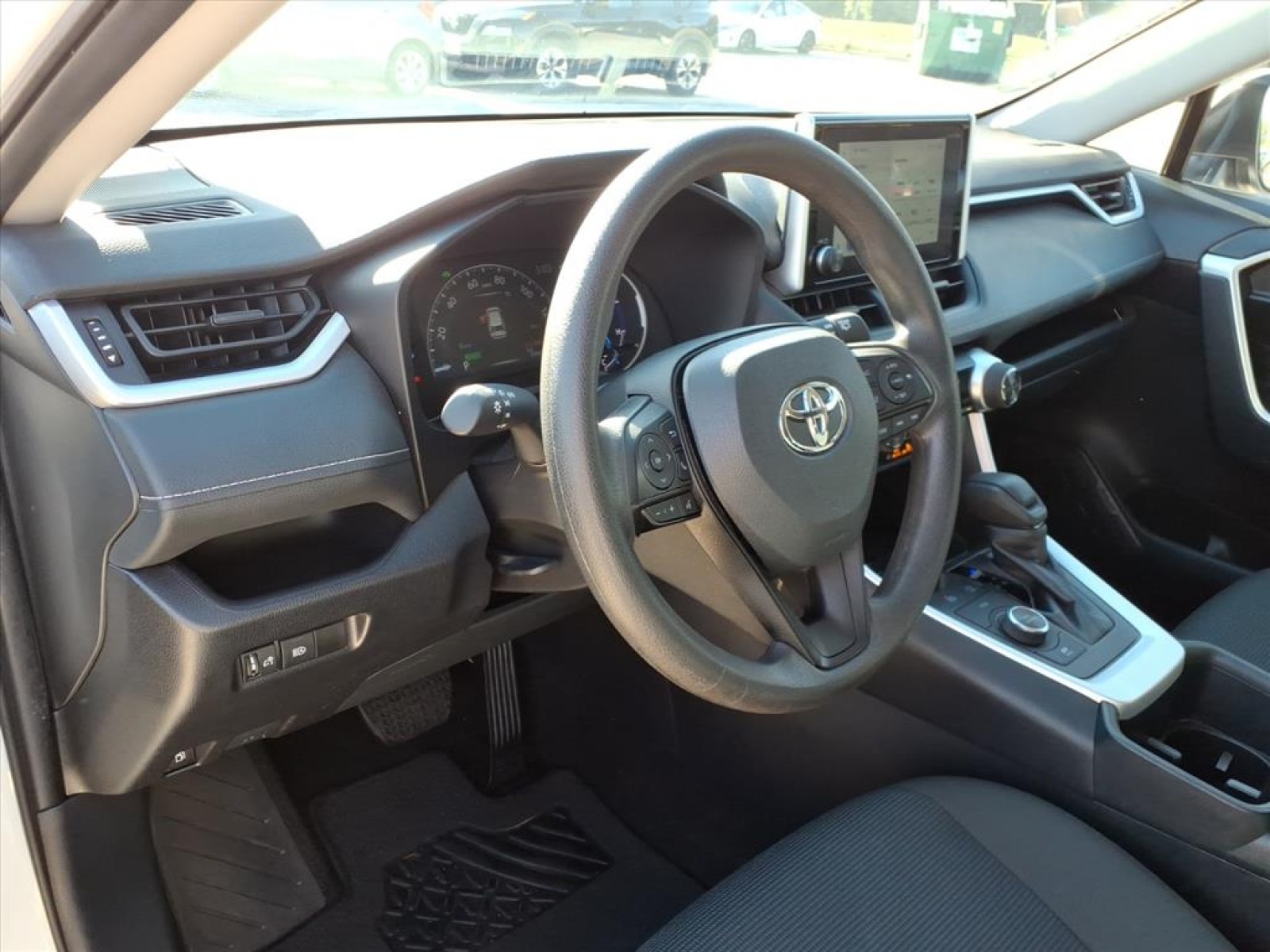 2024 Toyota RAV4 Hybrid LE White at Robbins Nissan