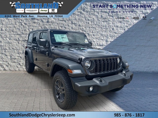 New 2025 Jeep Wrangler Sport S Sport Utility in Houma #5J0273