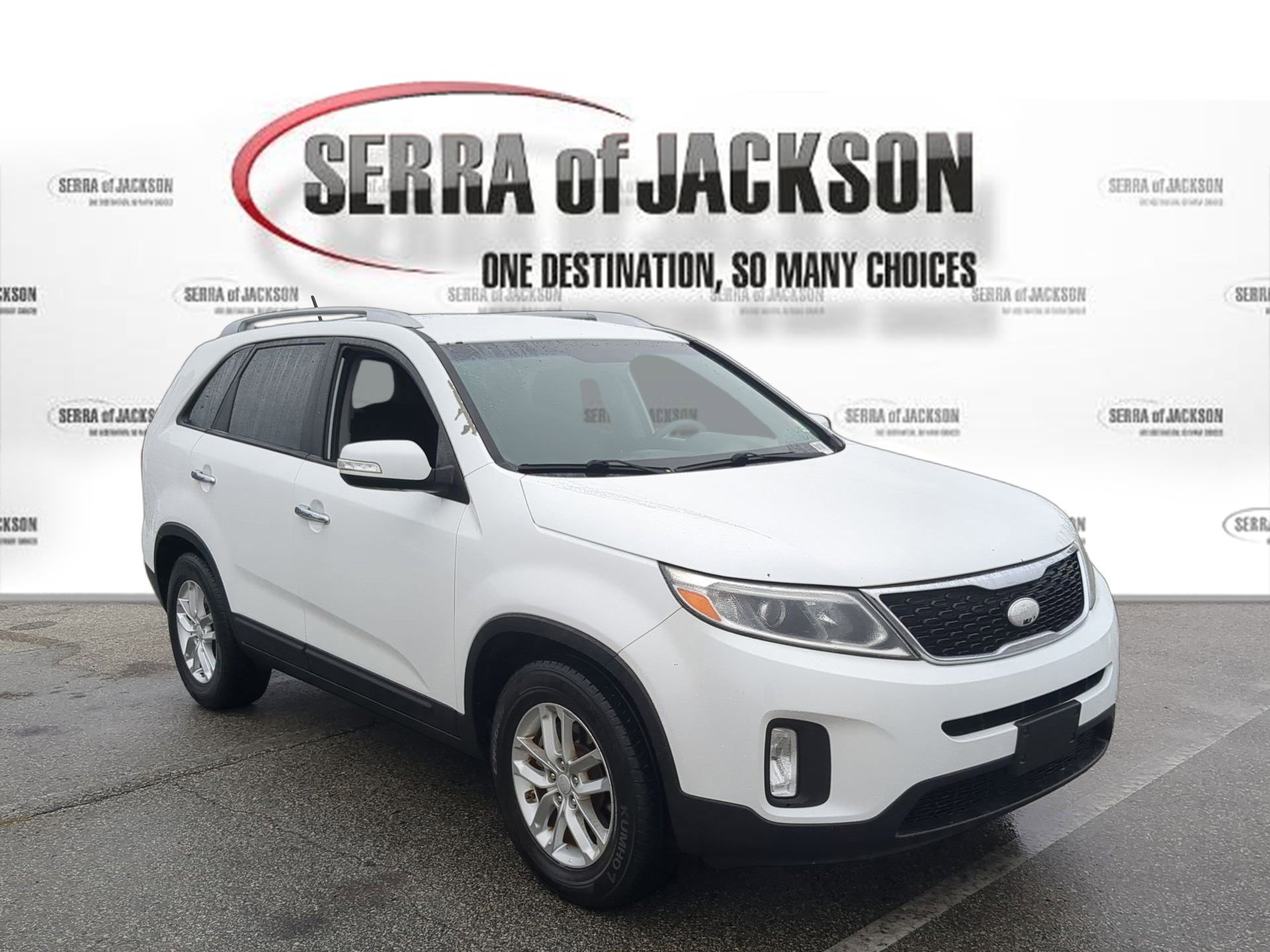 Used 2014 Kia Sorento LX with VIN 5XYKT3A62EG547812 for sale in Jackson, TN