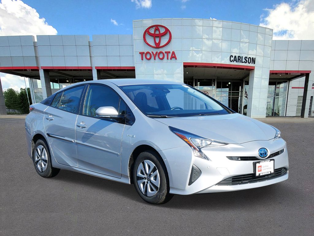 Certified 2018 Toyota Prius Three with VIN JTDKARFU9J3548745 for sale in Minneapolis, Minnesota