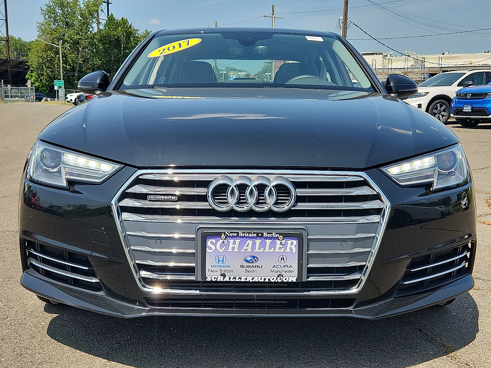 Used 2017 Audi A4 Premium with VIN WAUANAF45HN007401 for sale in New Britain, CT