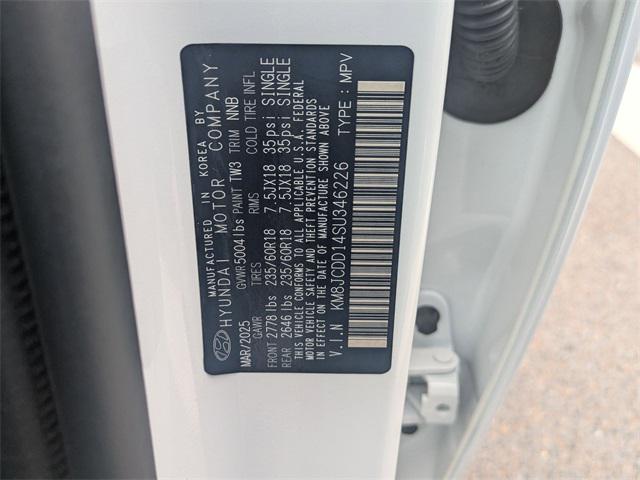 New 2025 White Hyundai SEL Convenience image 12