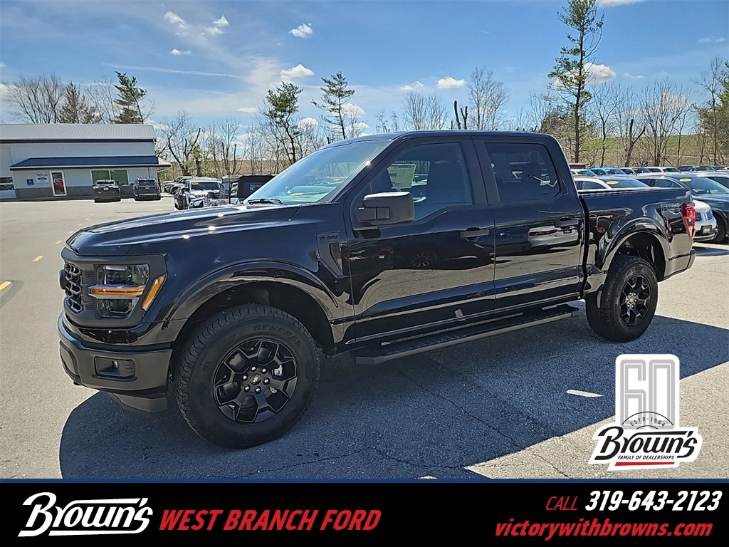 New 2024 Ford F150 STX® SuperCrew® in Guttenberg 24064 Brown's Ford