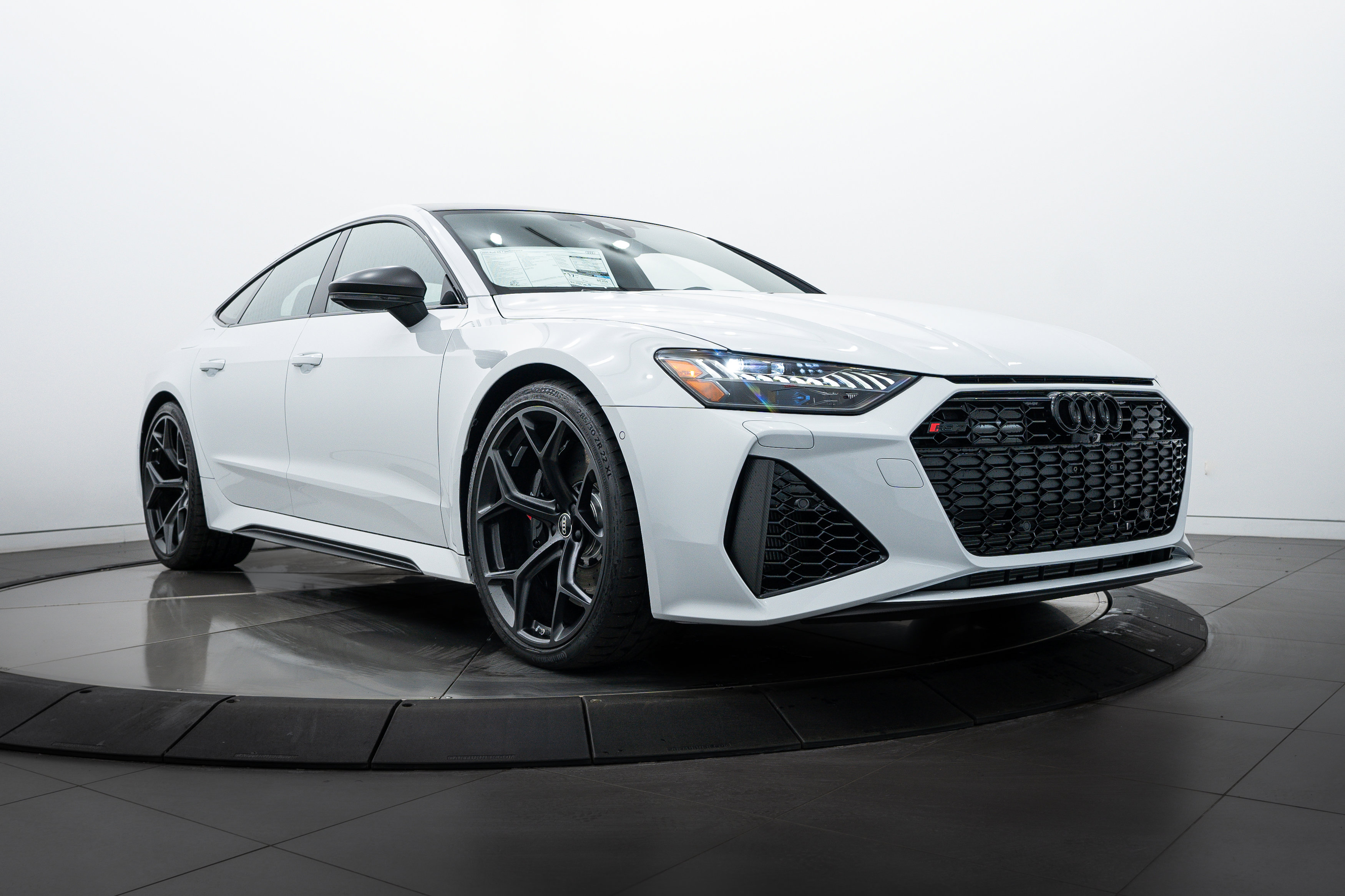 New 2025 Glacier White Audi performance image 1