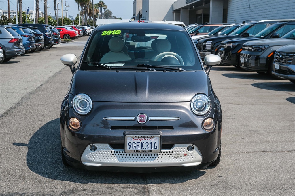 Used 2016 FIAT 500e Battery Electric with VIN 3C3CFFGE7GT221967 for sale in Laguna Niguel, CA